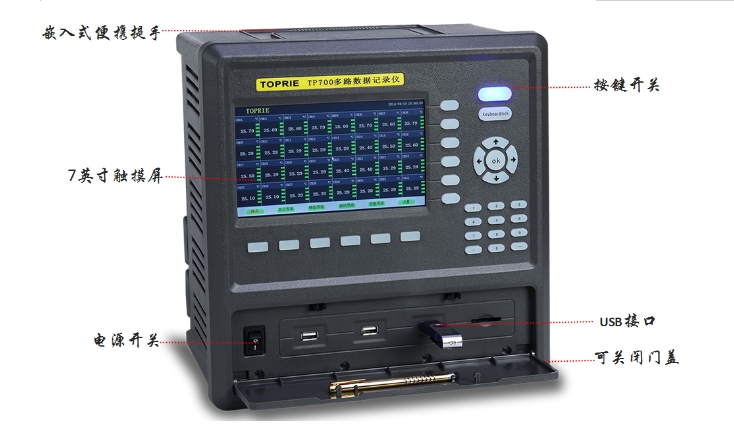 24通道多路溫度巡檢儀|廠家價格|規格選型